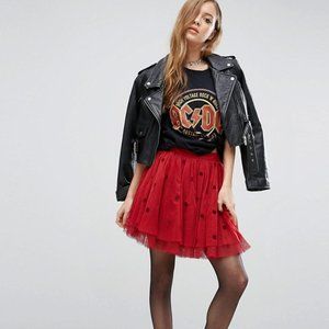 Red Tutu skirt - L